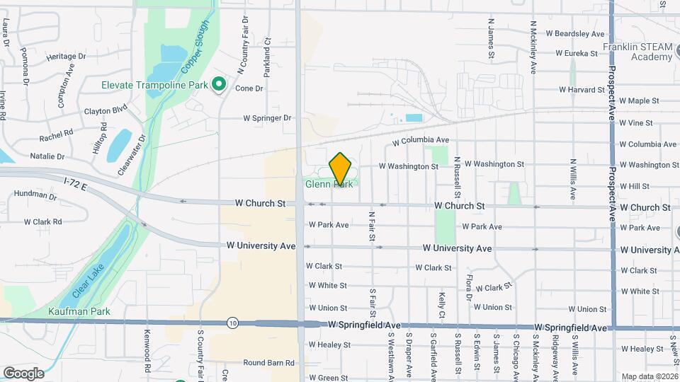 1619 Glenn Park Dr Map and Location Details