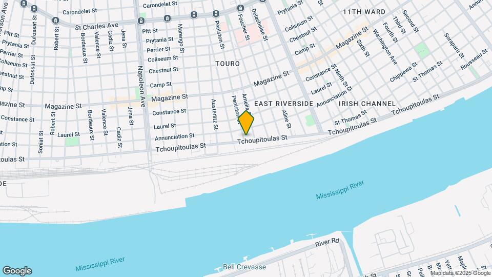 501 Peniston St Map and Location Details