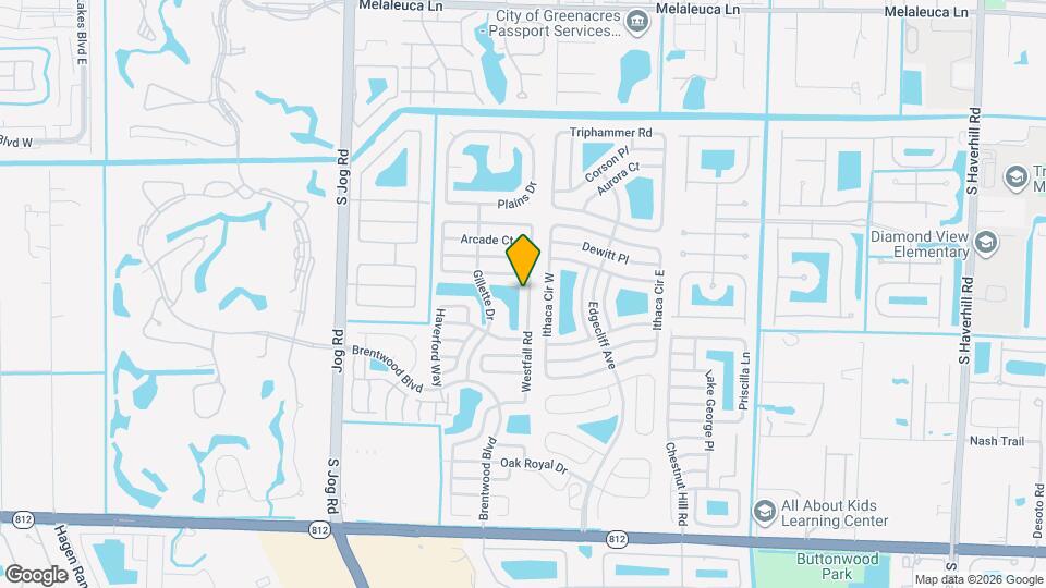 6098 Westfall Rd, Unit 141 Map and Location Details