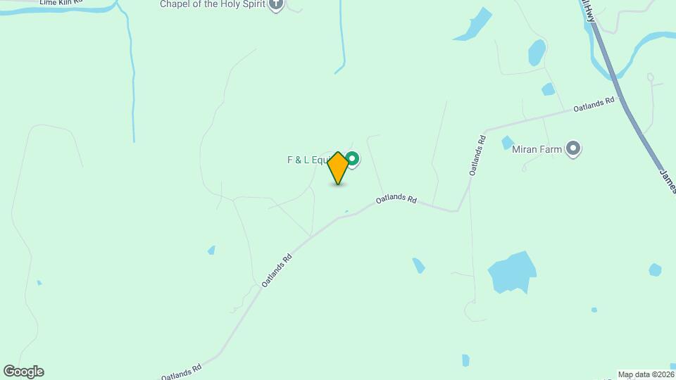 21733 Oatlands Rd Map and Location Details