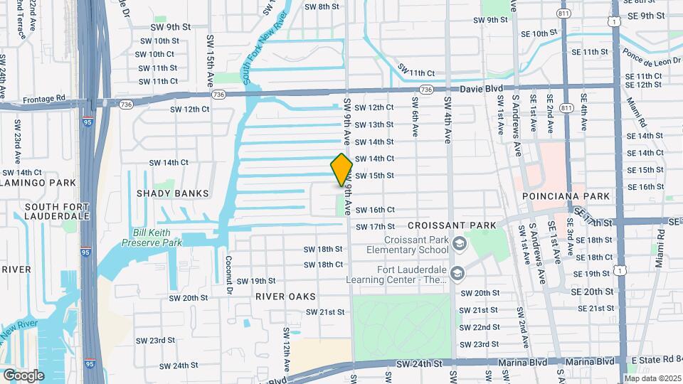 909 SW 16th St Map and Location Details