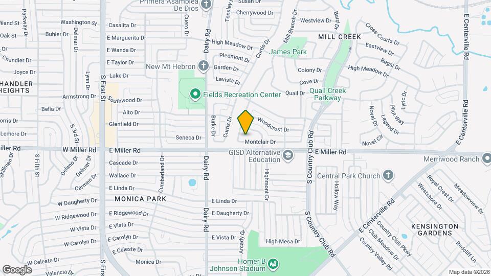 917 Montclair Dr Map and Location Details