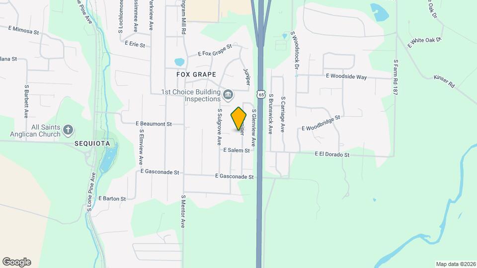 3525 Juniper Map and Location Details