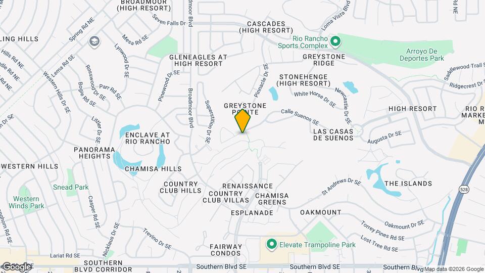 3233 Calle Suenos SE Map and Location Details