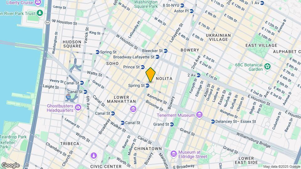 57 Spring St Map and Location Details