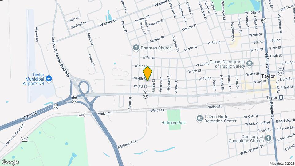 306 Edmond St Map and Location Details