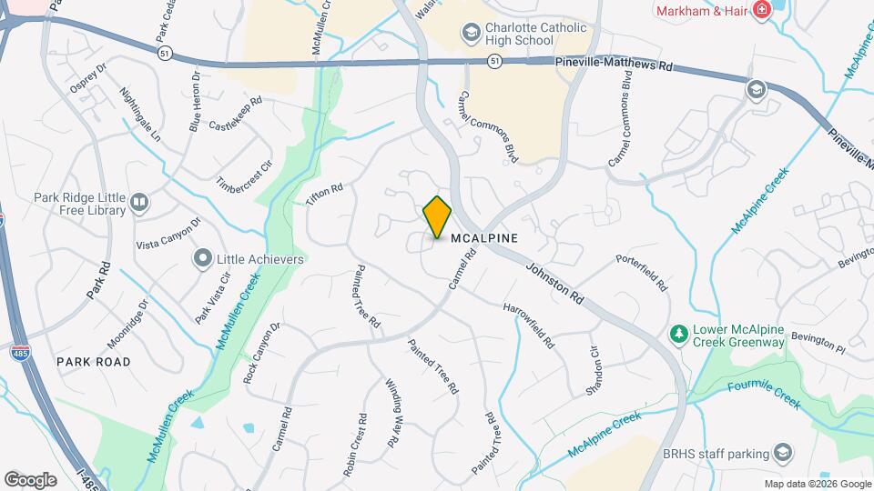 11029 Harrowfield Rd Map and Location Details