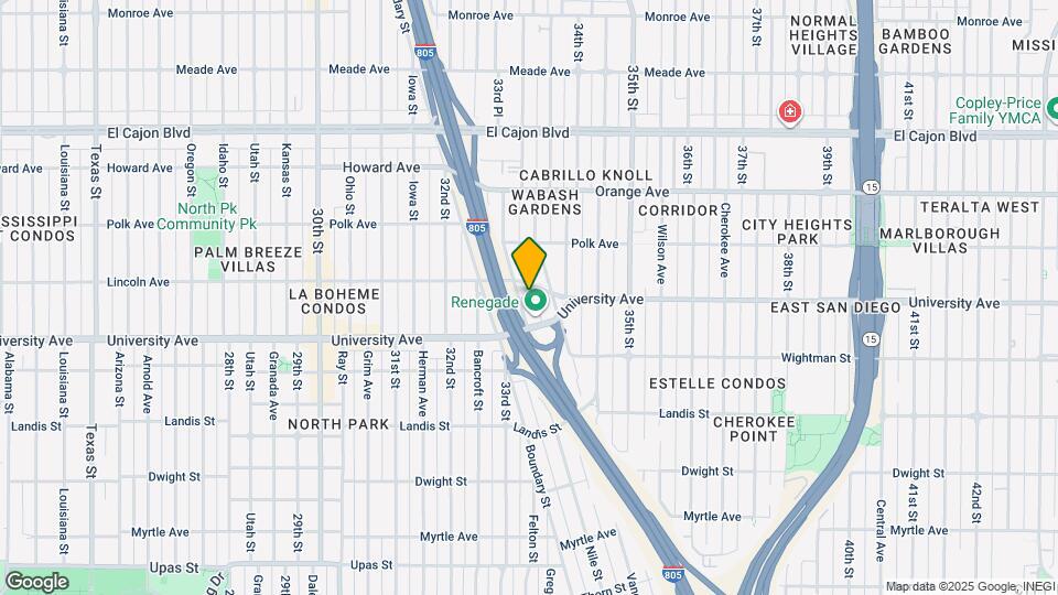 3949-3933 33rd St Map and Location Details