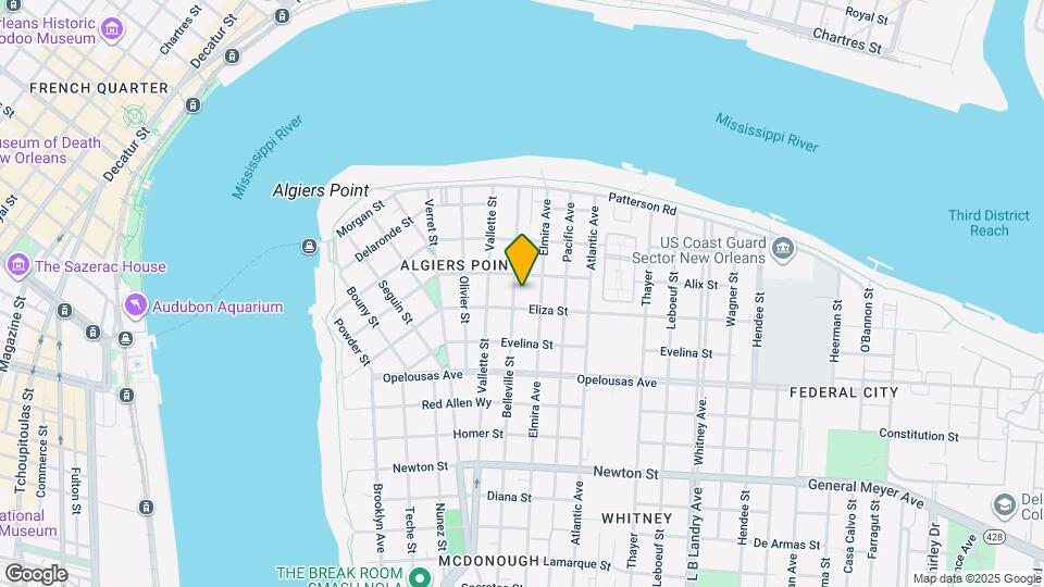 426 Belleville St Map and Location Details