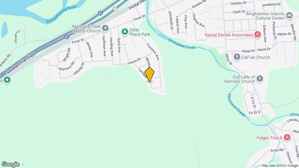 608 Winston Dr Map and Location Details