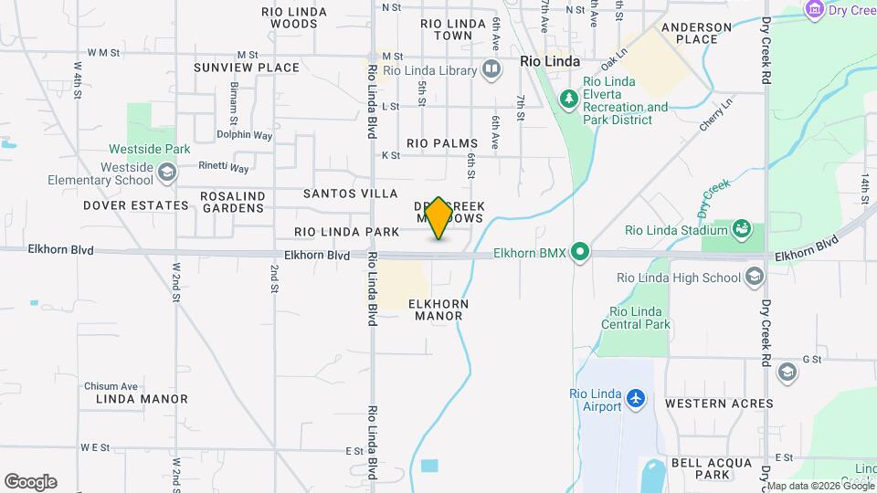 517 Elkhorn Blvd Map and Location Details