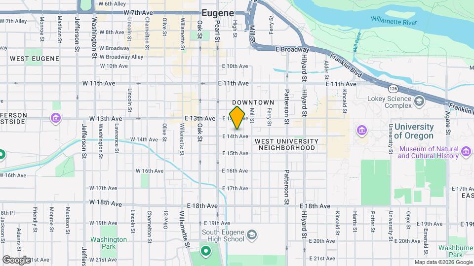 1395 High St Map and Location Details