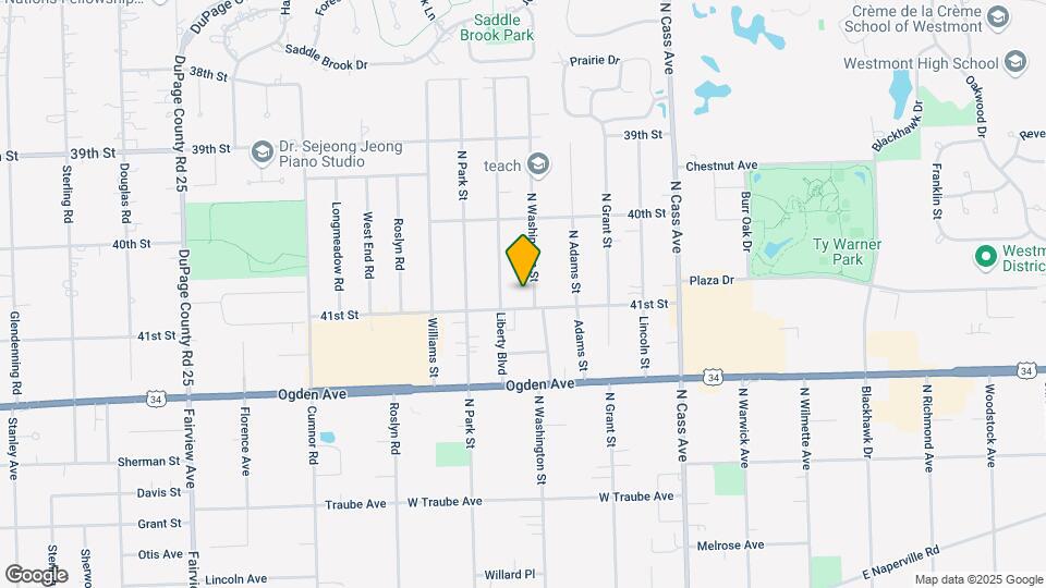 4030 N Washington St Map and Location Details