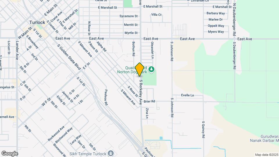 451 S Berkeley Ave Map and Location Details