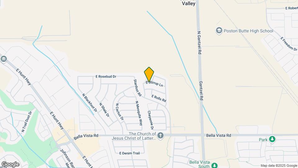 1337 E Stirrup Ln Map and Location Details