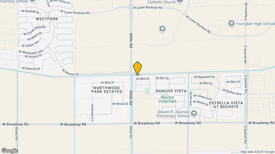 25056 W Illini St Mapa y Detalles de la Ubicación