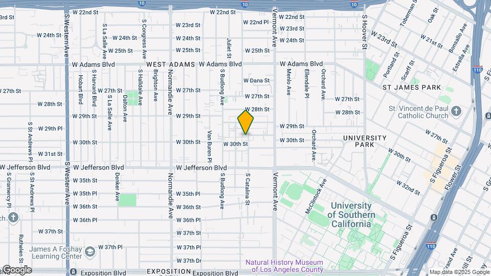 2939 S Catalina St Mapa y Detalles de la Ubicación
