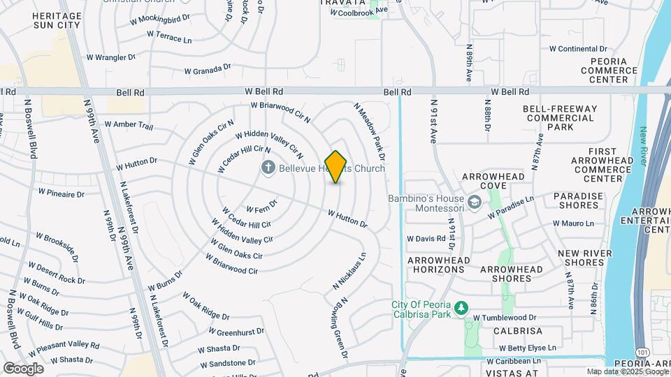 9221 W Briarwood Cir N Map and Location Details