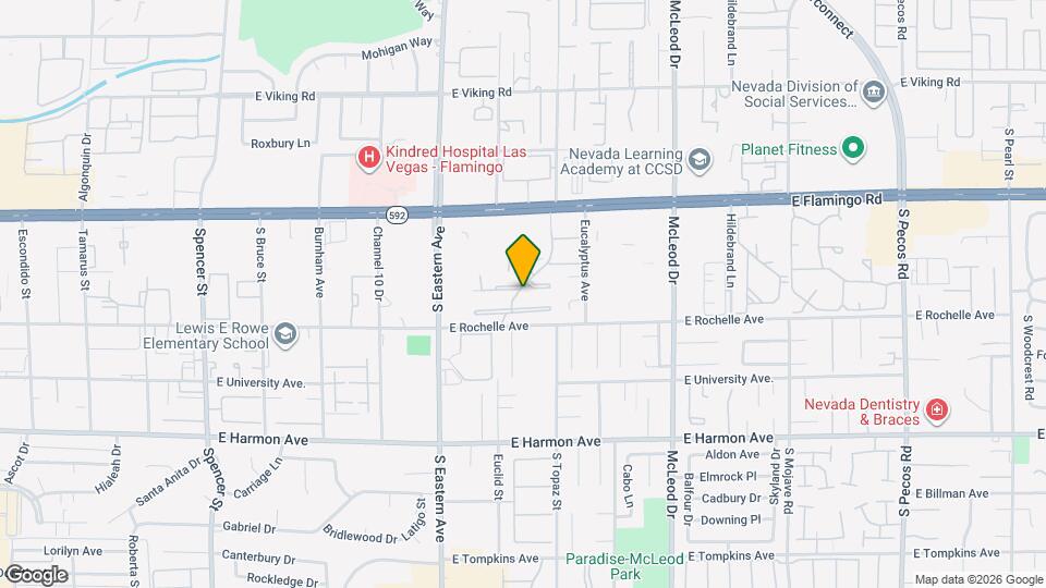 2547 Egret Cir Map and Location Details