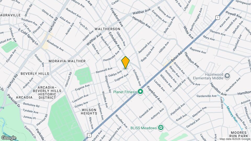 3901 Forrester Ave Map and Location Details