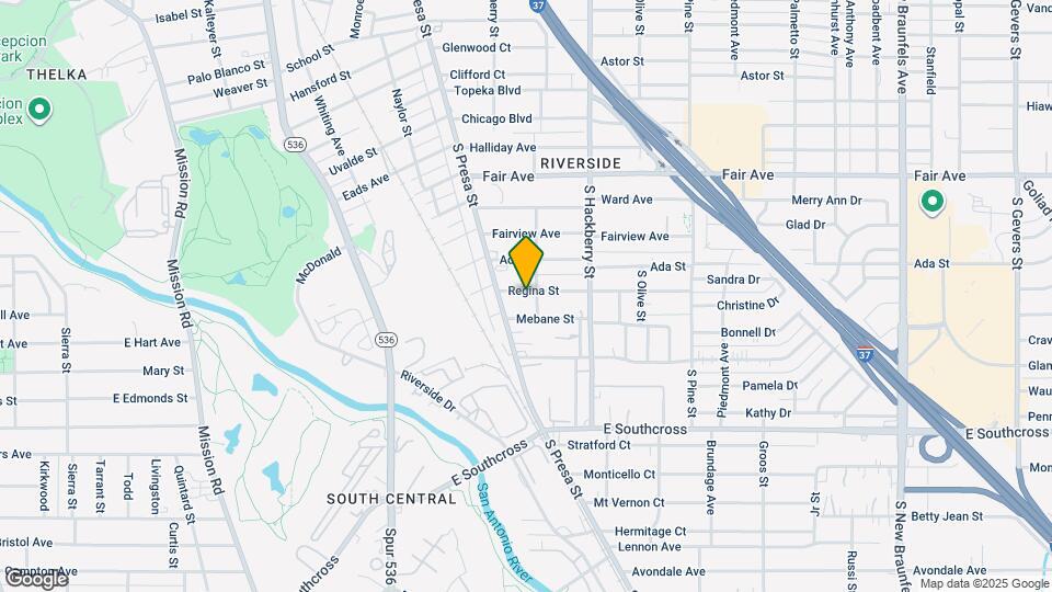 106 Regina St Map and Location Details