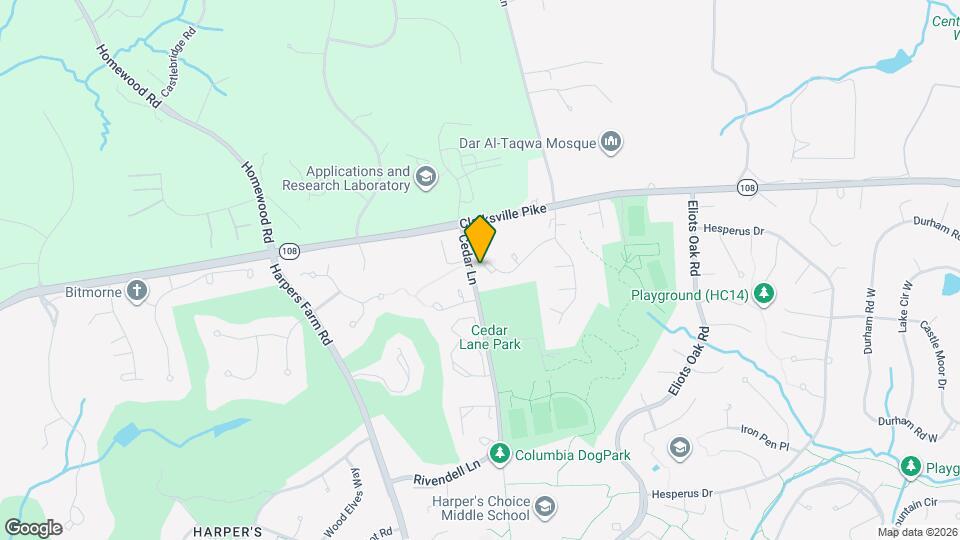 10909 Olde Woods Way Map and Location Details