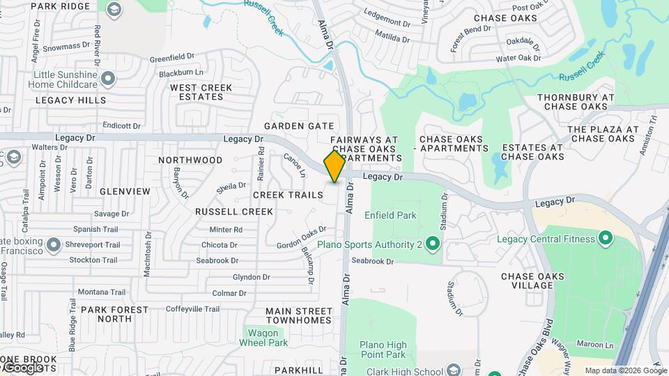 6841 Bellehaven Dr Mapa y Detalles de la Ubicación