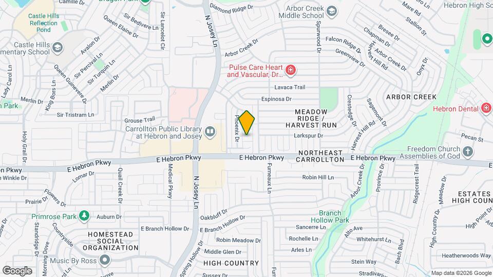 1922 Meadowview Ct Map and Location Details