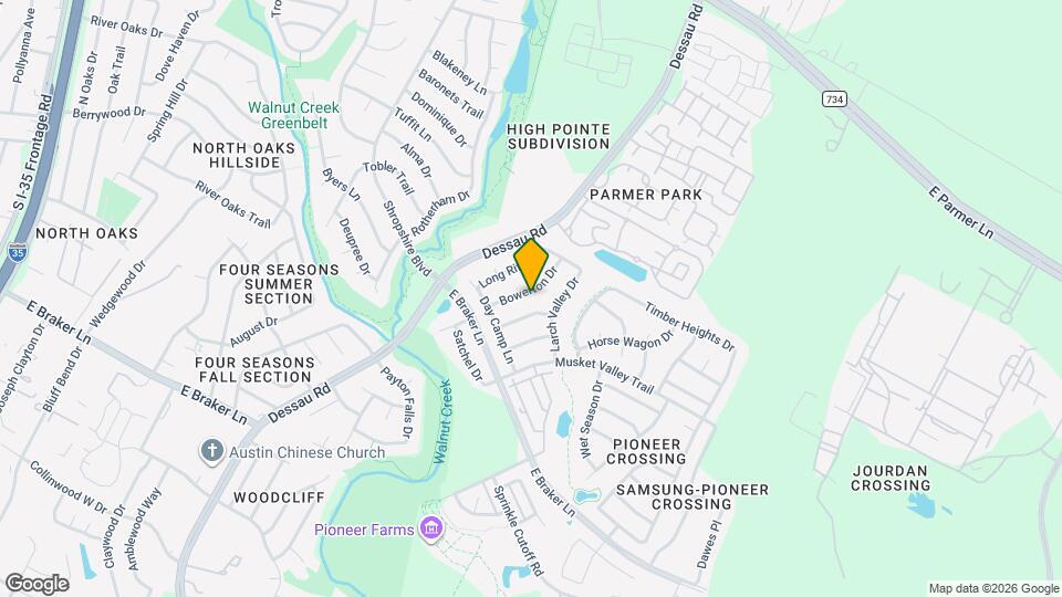 1709 Bowerton Dr Map and Location Details