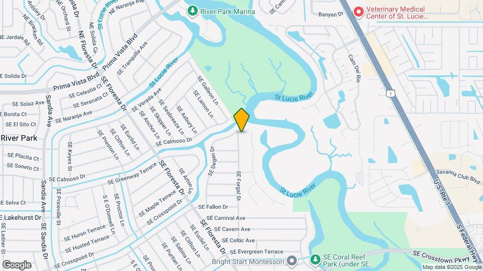 607 SE Forgal St Map and Location Details