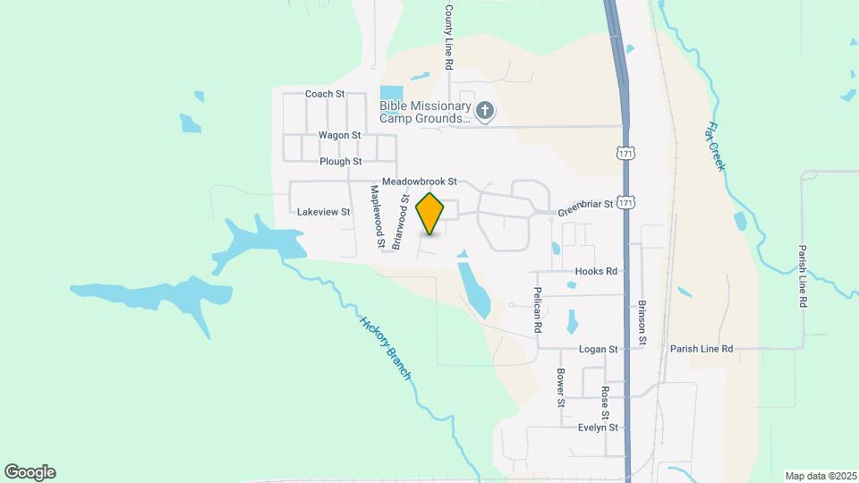 1708 Brookhaven St Mapa y Detalles de la Ubicación