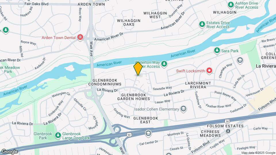 8732 Woodman Way Map and Location Details