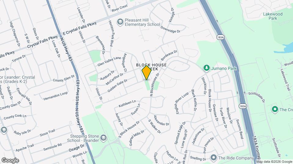 710 Eaglecreek Dr Map and Location Details