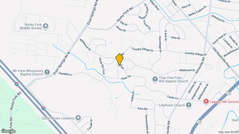 921 Sky Valley Trail Mapa y Detalles de la Ubicación