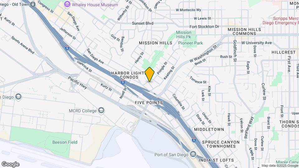 3840 Kettner Blvd Map and Location Details