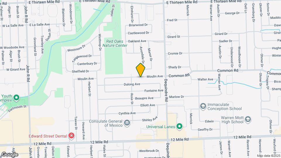 1564 Moulin Ave Map and Location Details