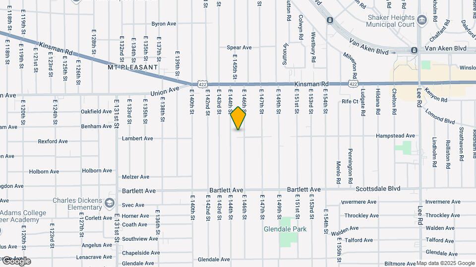 3610 E 146th St Map and Location Details