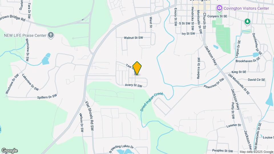 5205 Tew Ln SW Map and Location Details