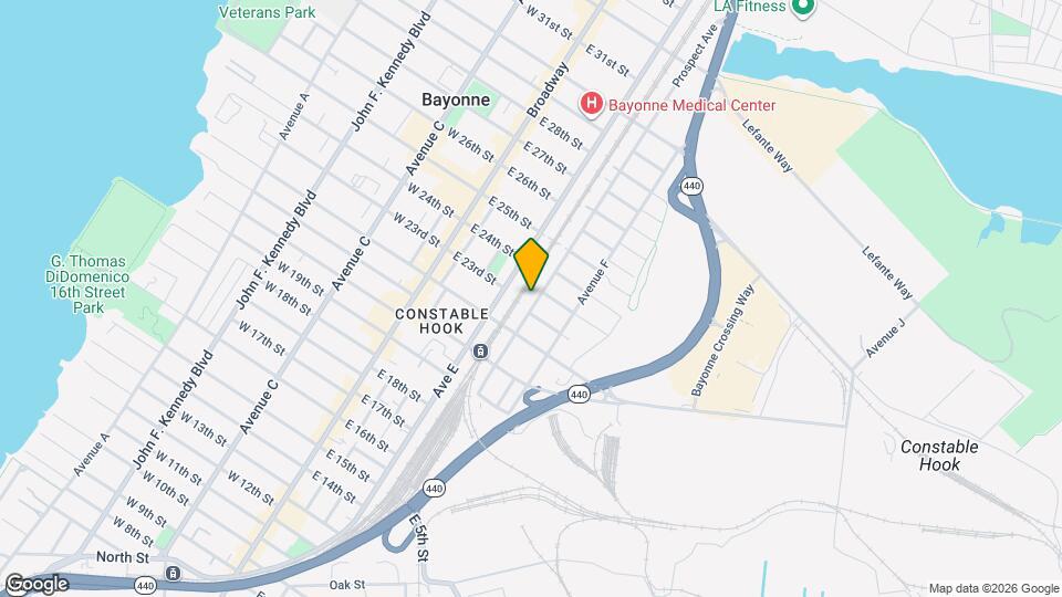 81 Prospect Ave Mapa y Detalles de la Ubicación