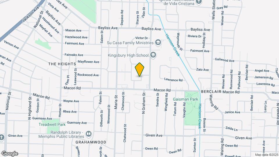 3986 Vernon Ave Map and Location Details