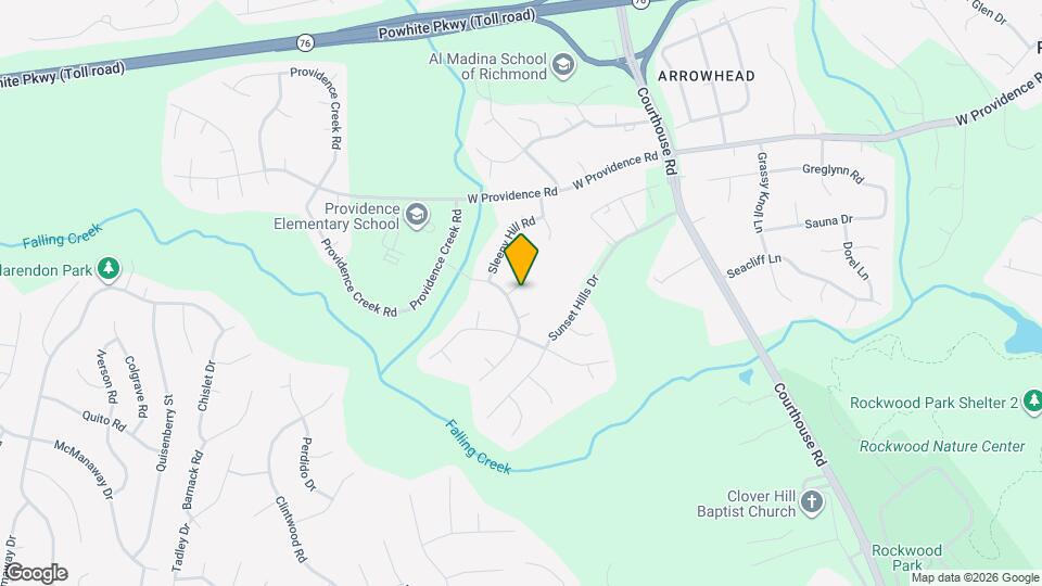 2307 Krossridge Ct Map and Location Details