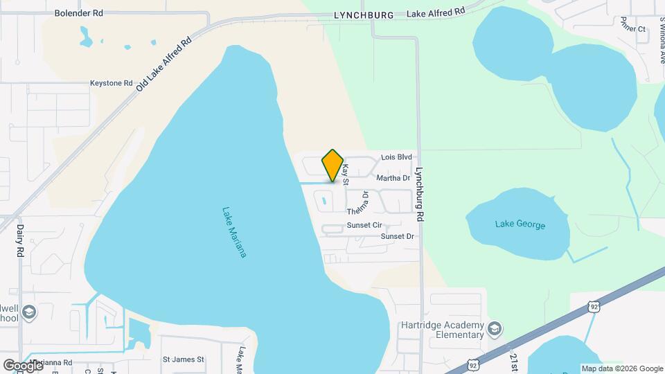 2072 Thelma Dr Map and Location Details