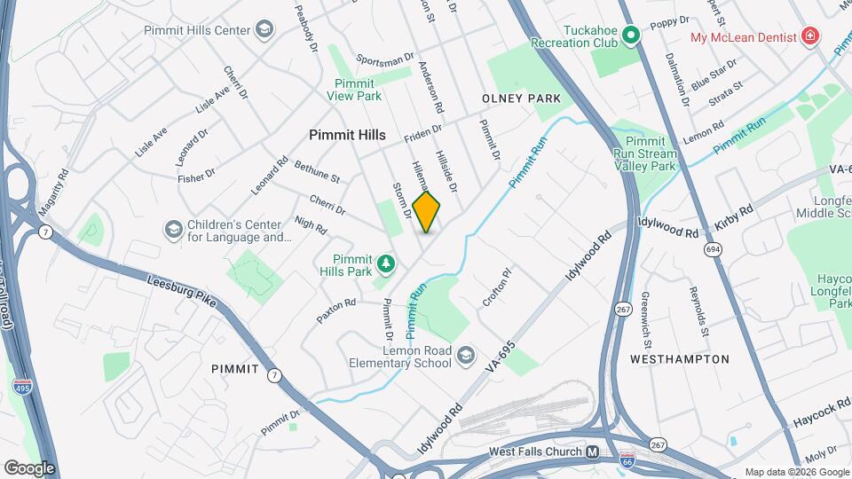 2028 Pimmit Dr Map and Location Details