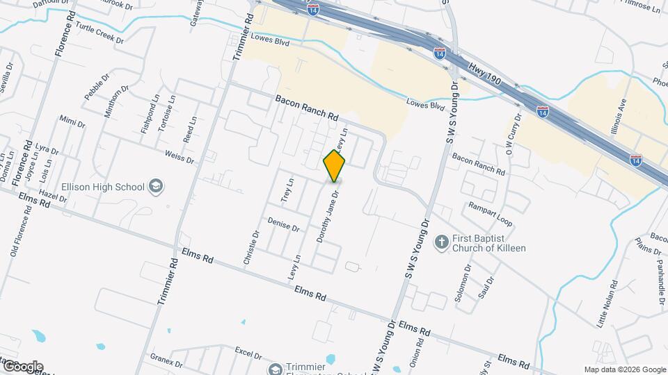 3301 Dorothy Jane Dr Map and Location Details