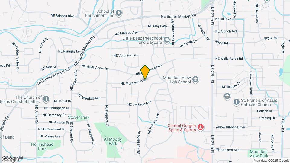 2119 NE Mistletoe Ct Map and Location Details