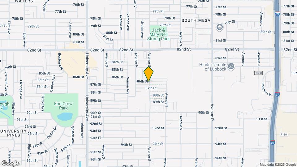 2101 86th St Map and Location Details