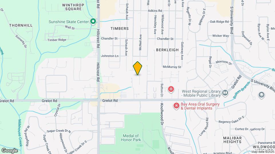 1204 McNeil Ave Map and Location Details