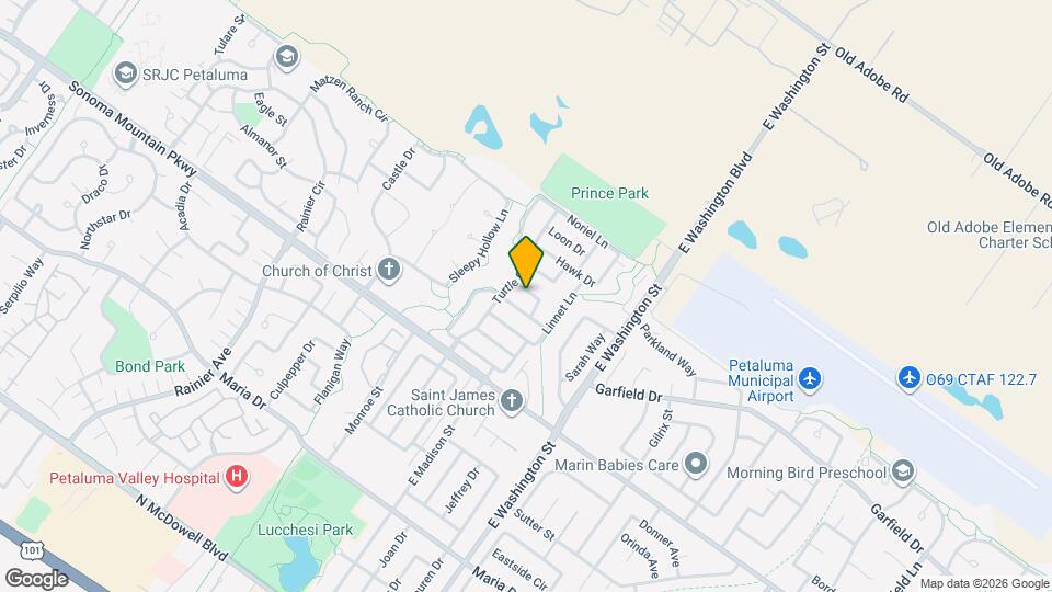 1887 Mallard Ln Map and Location Details