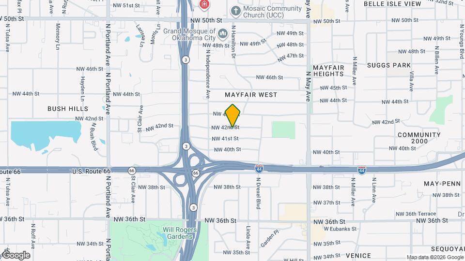 3200 NW 42nd St Map and Location Details