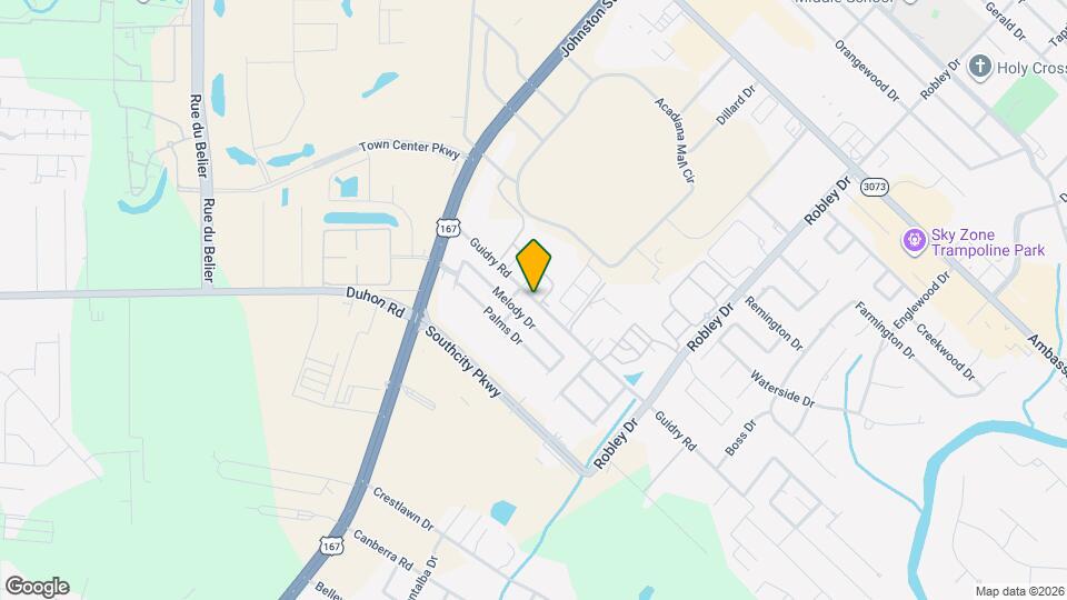 304 Guidry Rd Map and Location Details
